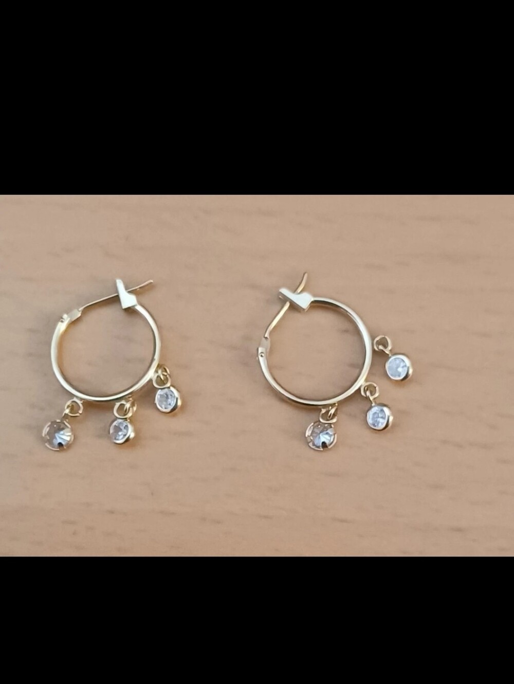 14kt Gold Hoop  Earrings